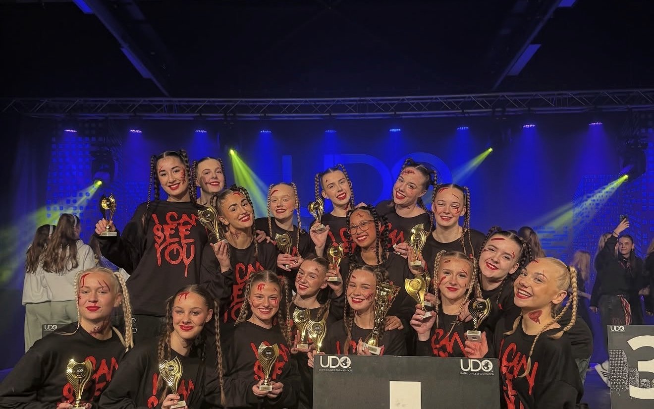 Eyecatcher-choreografie op het podium