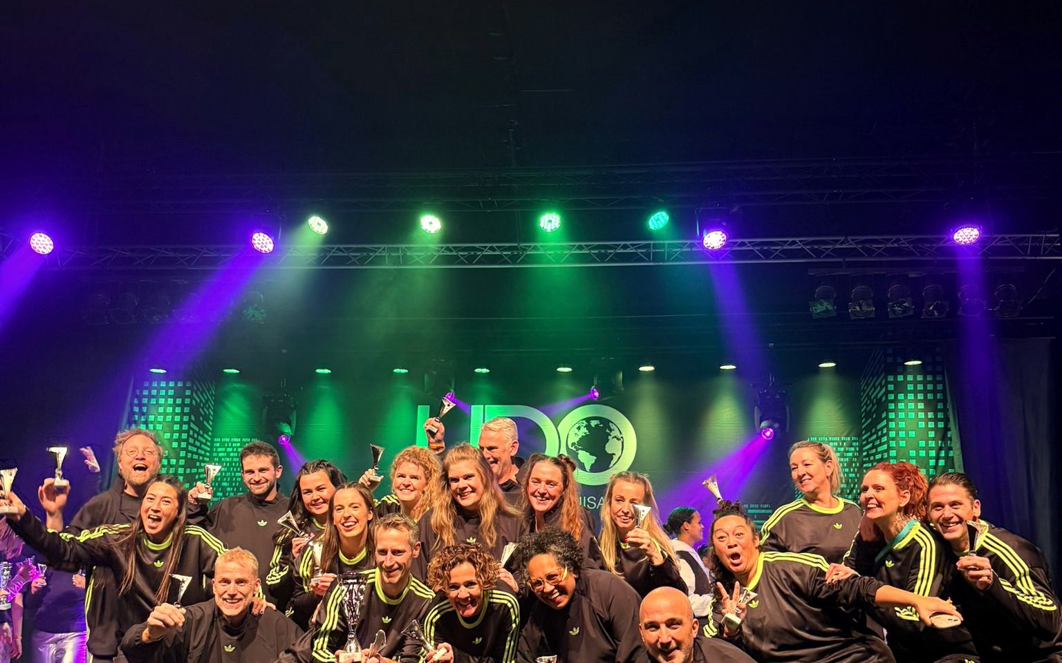 Eyecatcher Parents-team op een wedstrijd