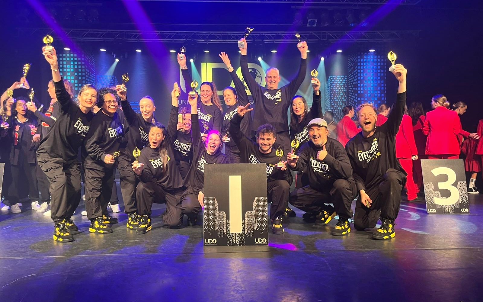 Eyecatcher Parents-team op het podium